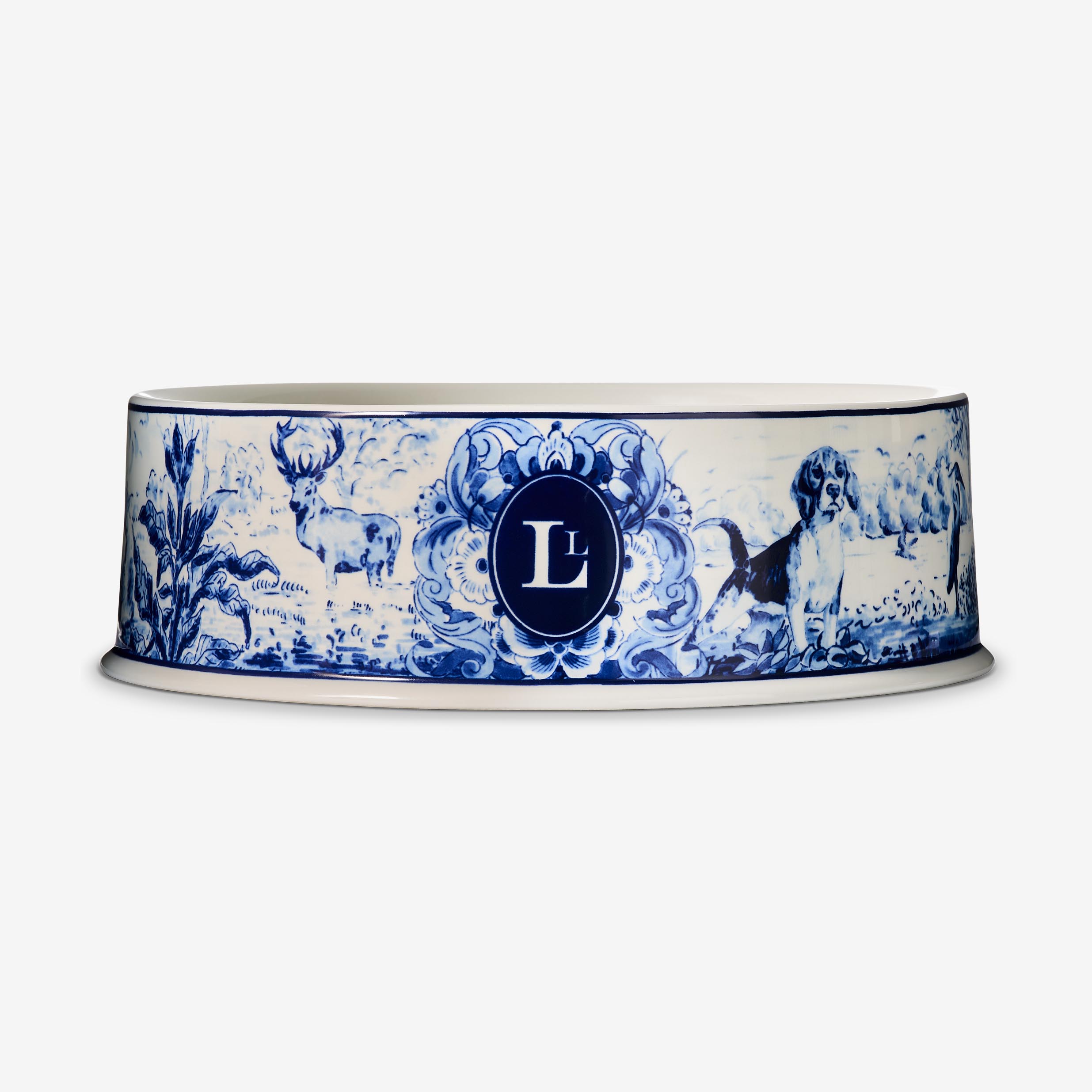 Dog Bowl - Royal Delft The Enchanted Forest Small